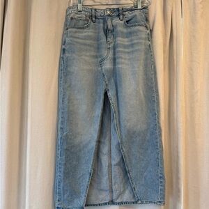 American Eagle Outfitters Light Blue Pencil Skirt